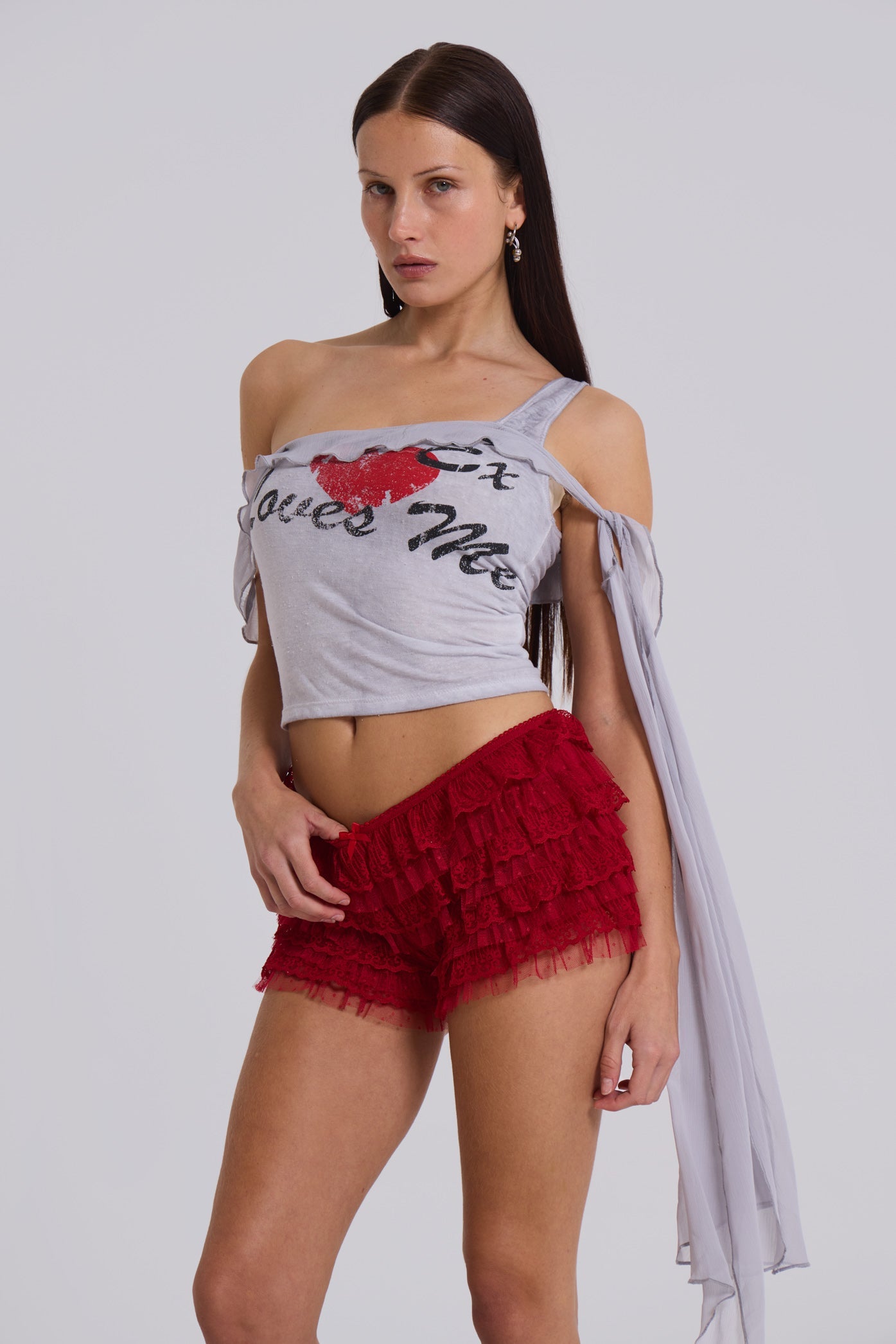 Scarlet Rhea Lace Bloomer Shorts