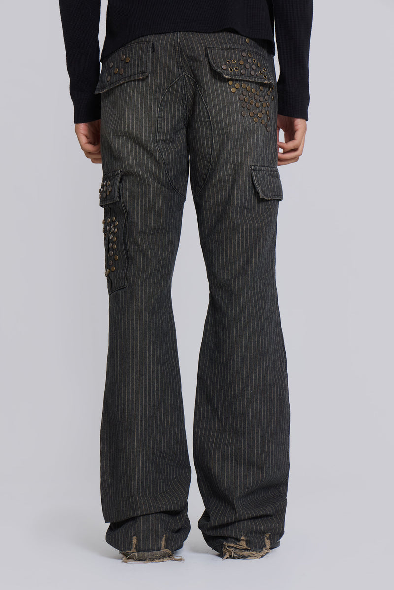 Kita Bootcut Pinstripe Cargo Pants