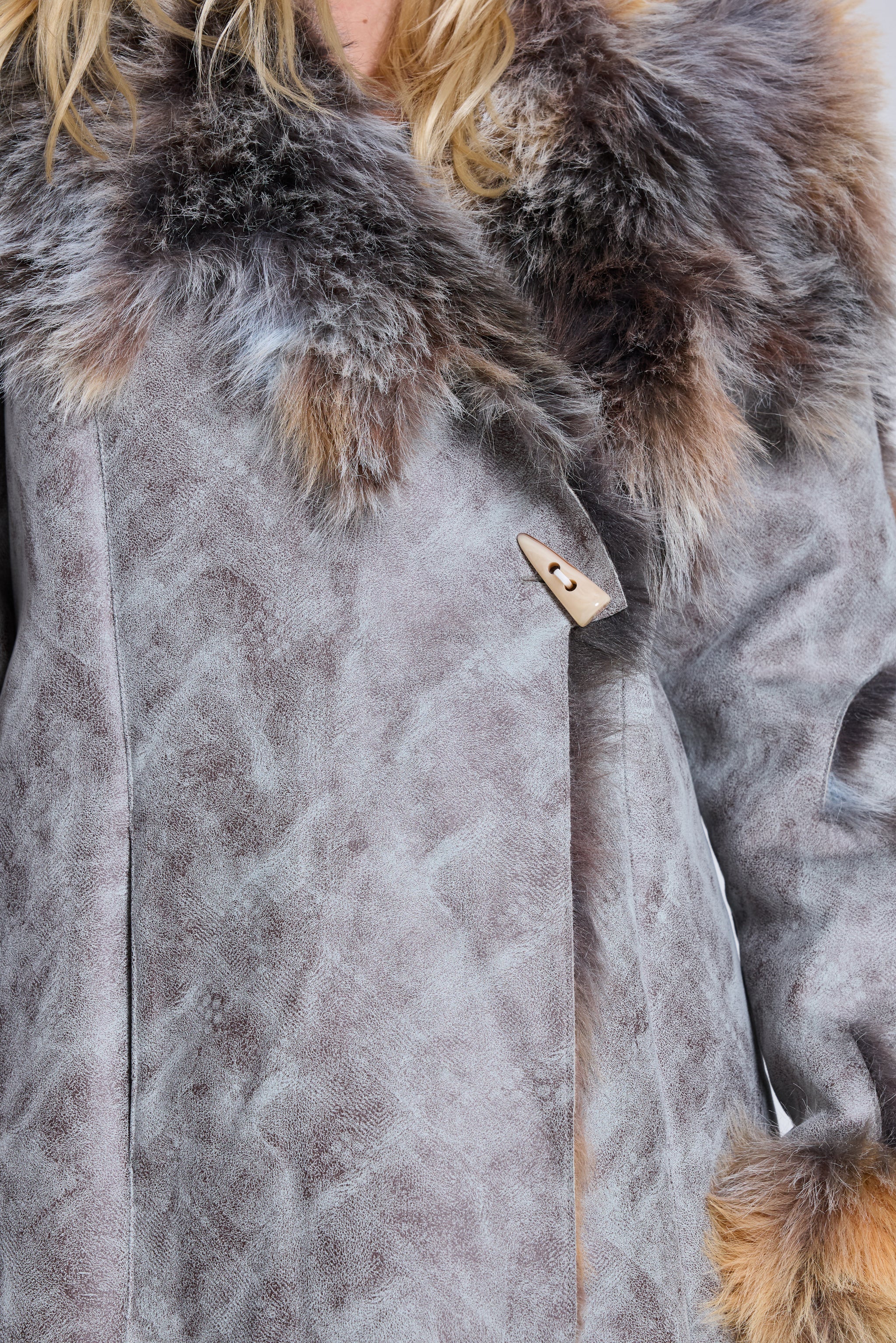 Alpha Faux Shearling Coat