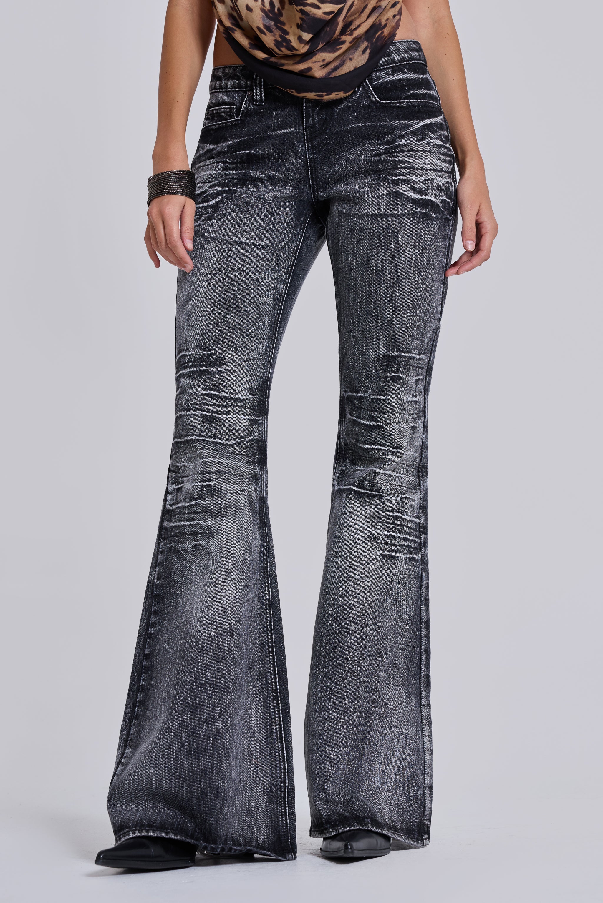 Washed Black Drift Jeans