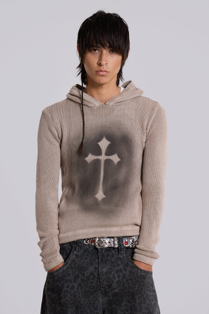 Sainted Knit Hoodie