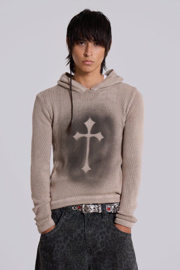 Sainted Knit Hoodie