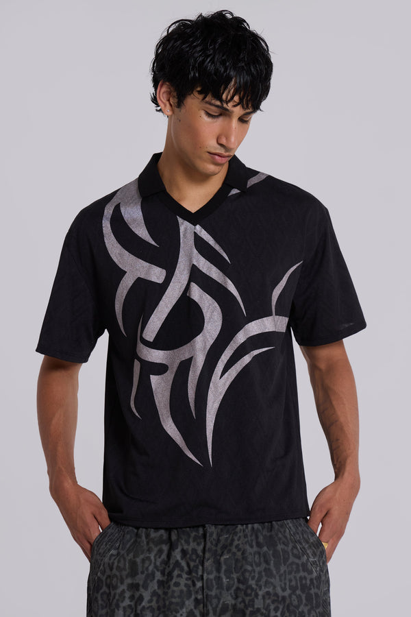 Tattoo Football Polo Shirt