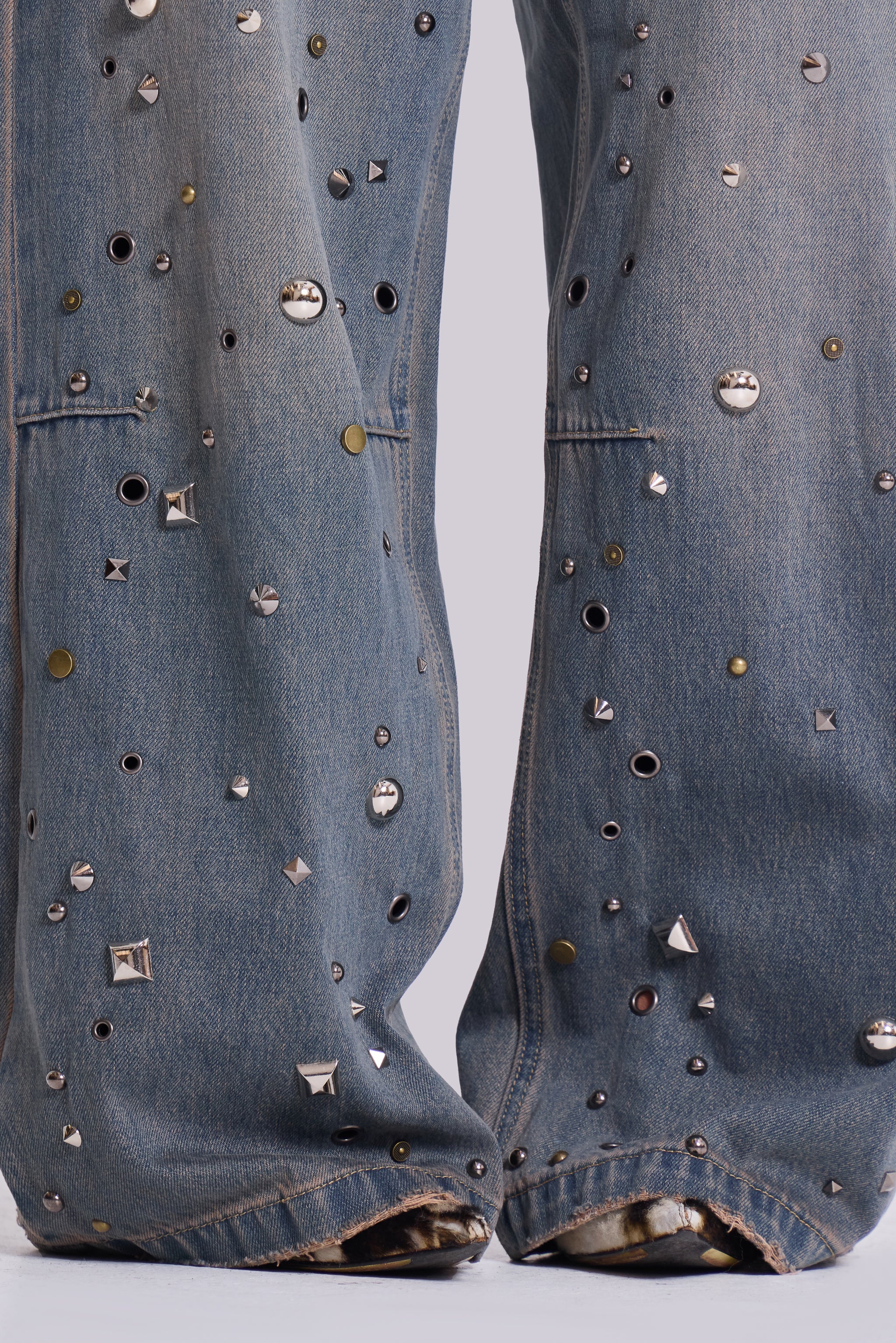 Bolted Studded Colossus Jeans