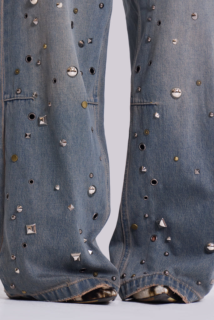 Bolted Studded Colossus Jeans