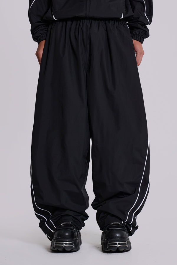 Black Micro Fibre XL Joggers