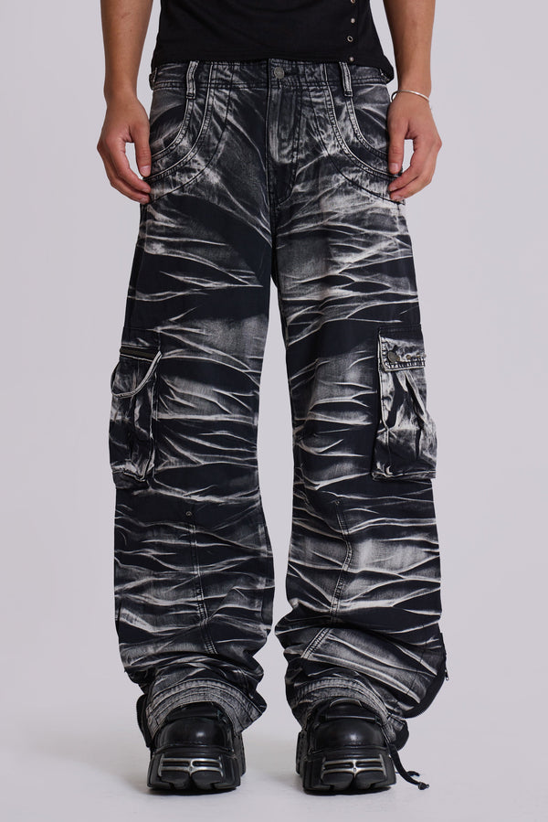 Creased Wash Trooper Cargo Pants