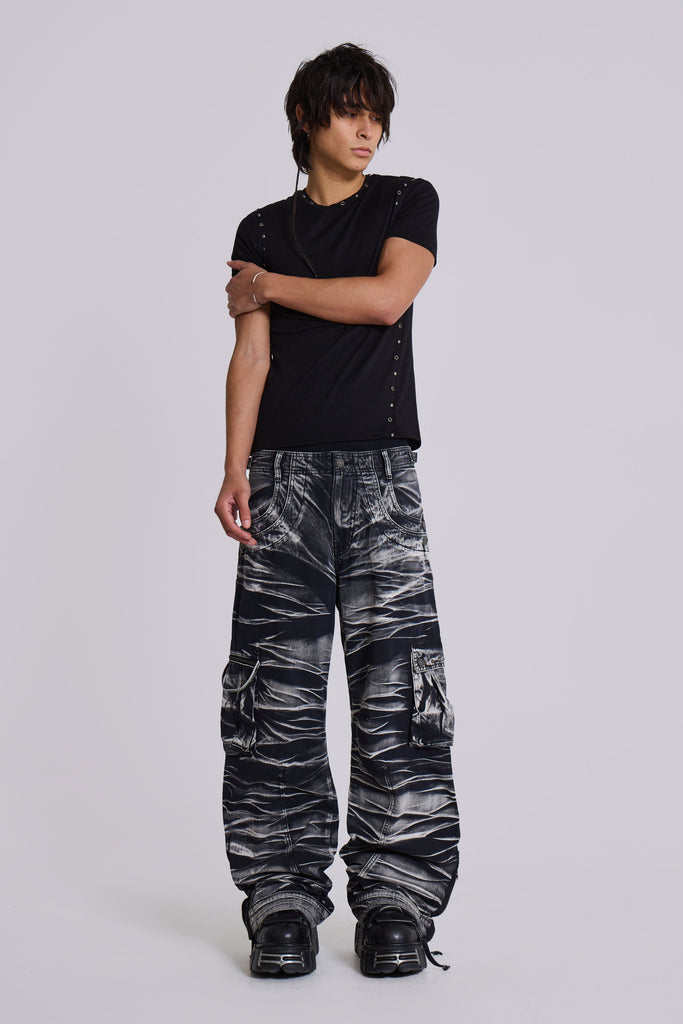 Creased Wash Trooper Cargo Pants