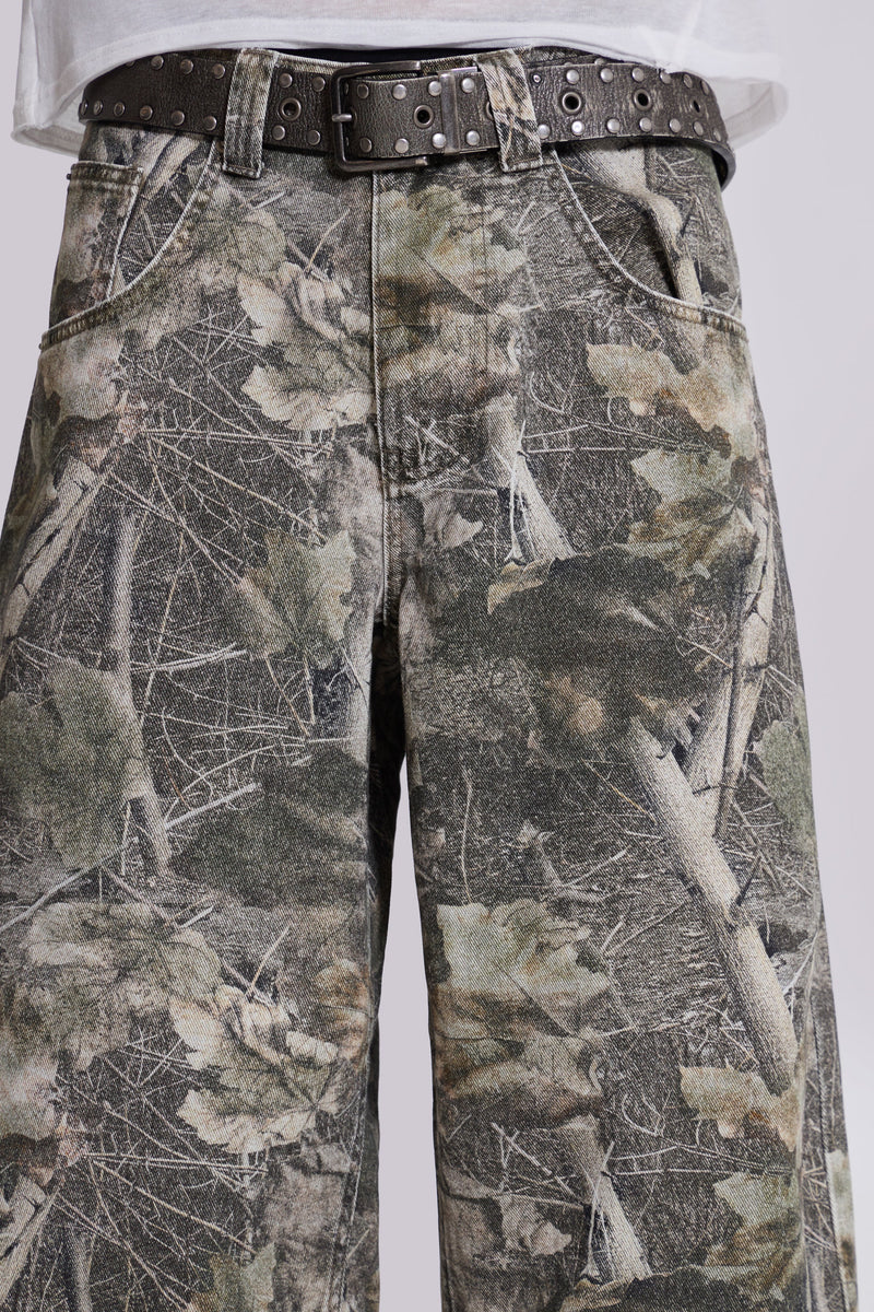 Woodland Camo Colossus Baggy Jeans