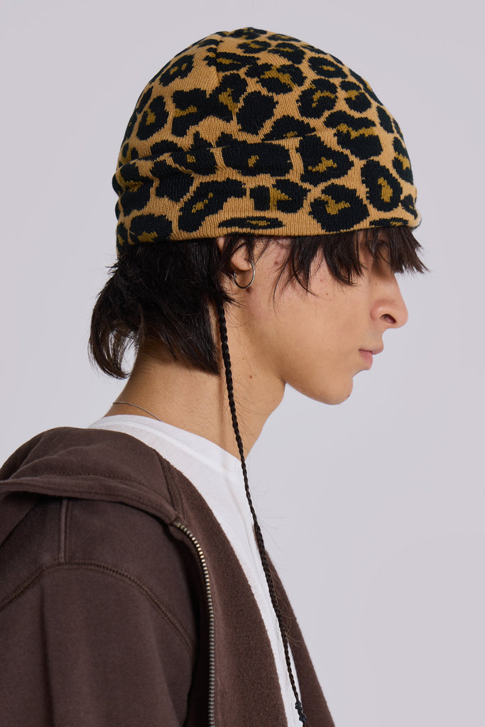 LEOPARD BEANIE