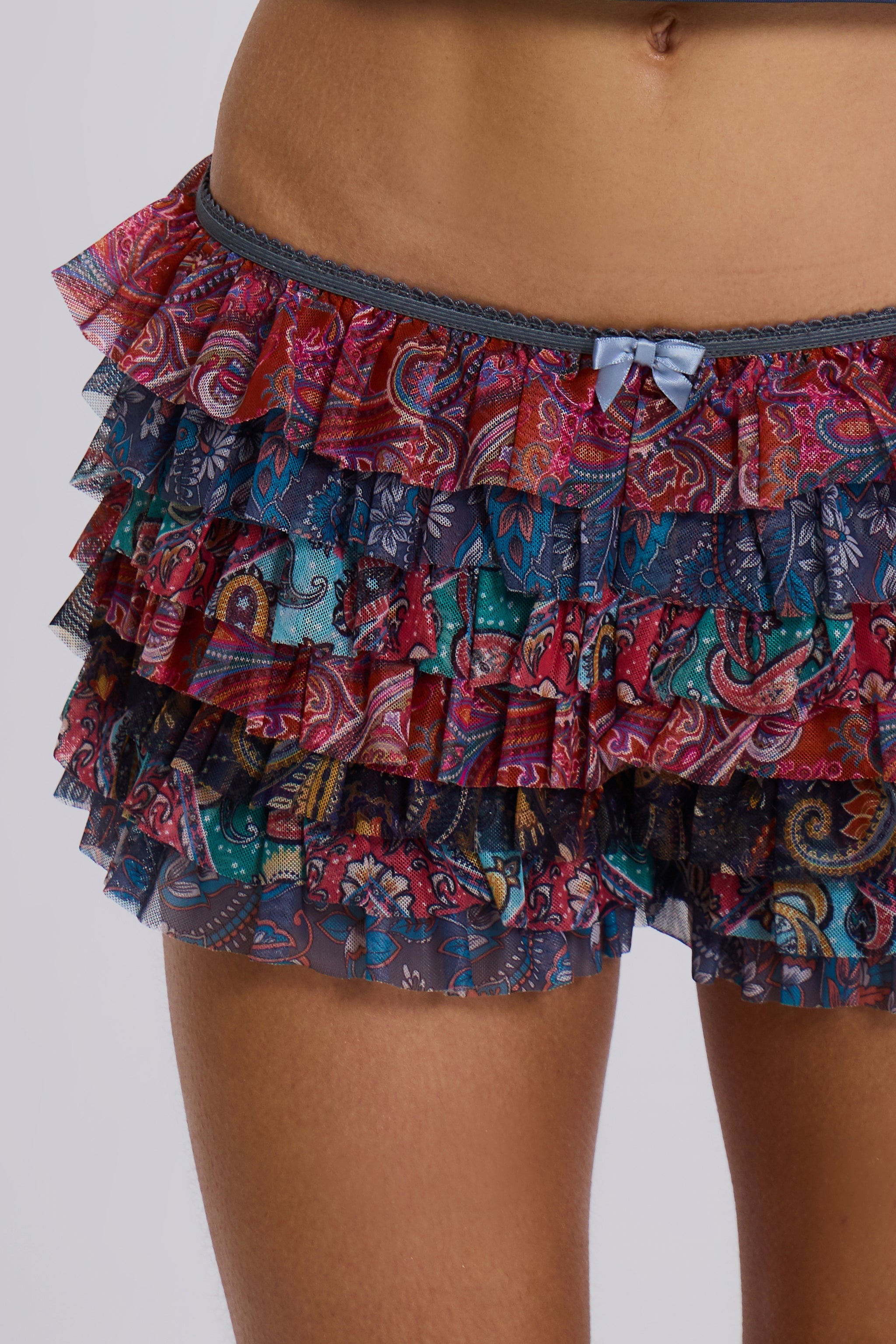 Paisley Rhea Mesh Bloomer Shorts