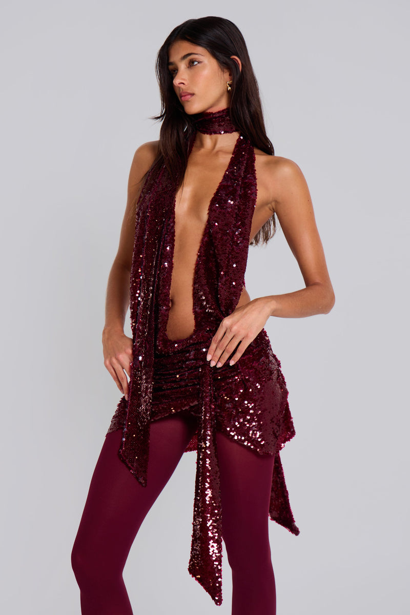 Supernova Sequin Mini Dress