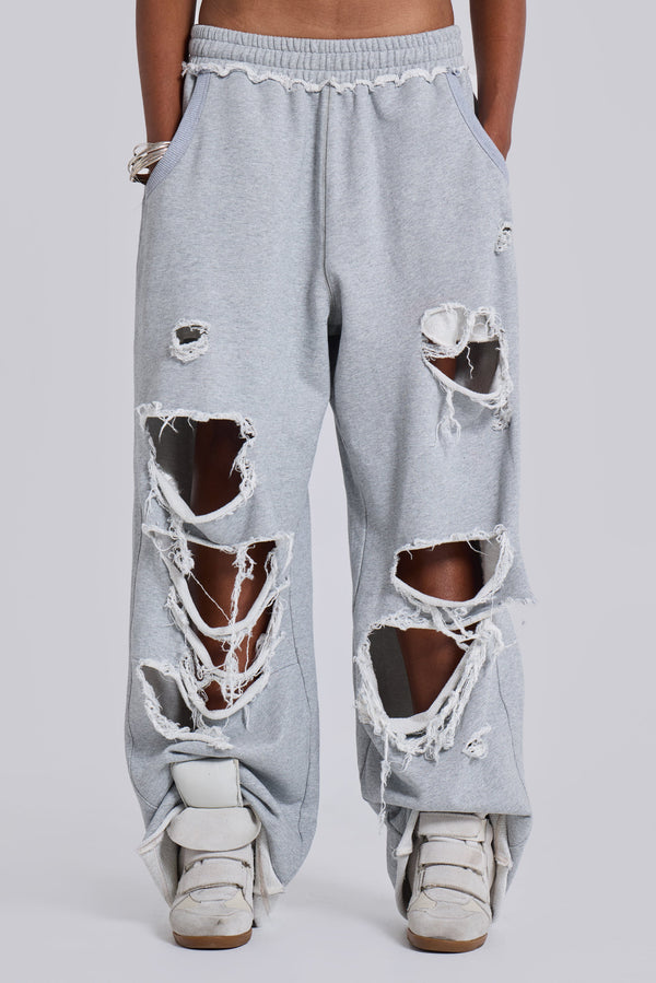 Distressed Monster Joggers In Loopback