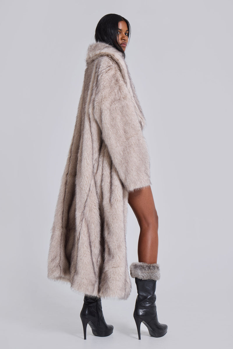 Alaska Faux Fur Coat