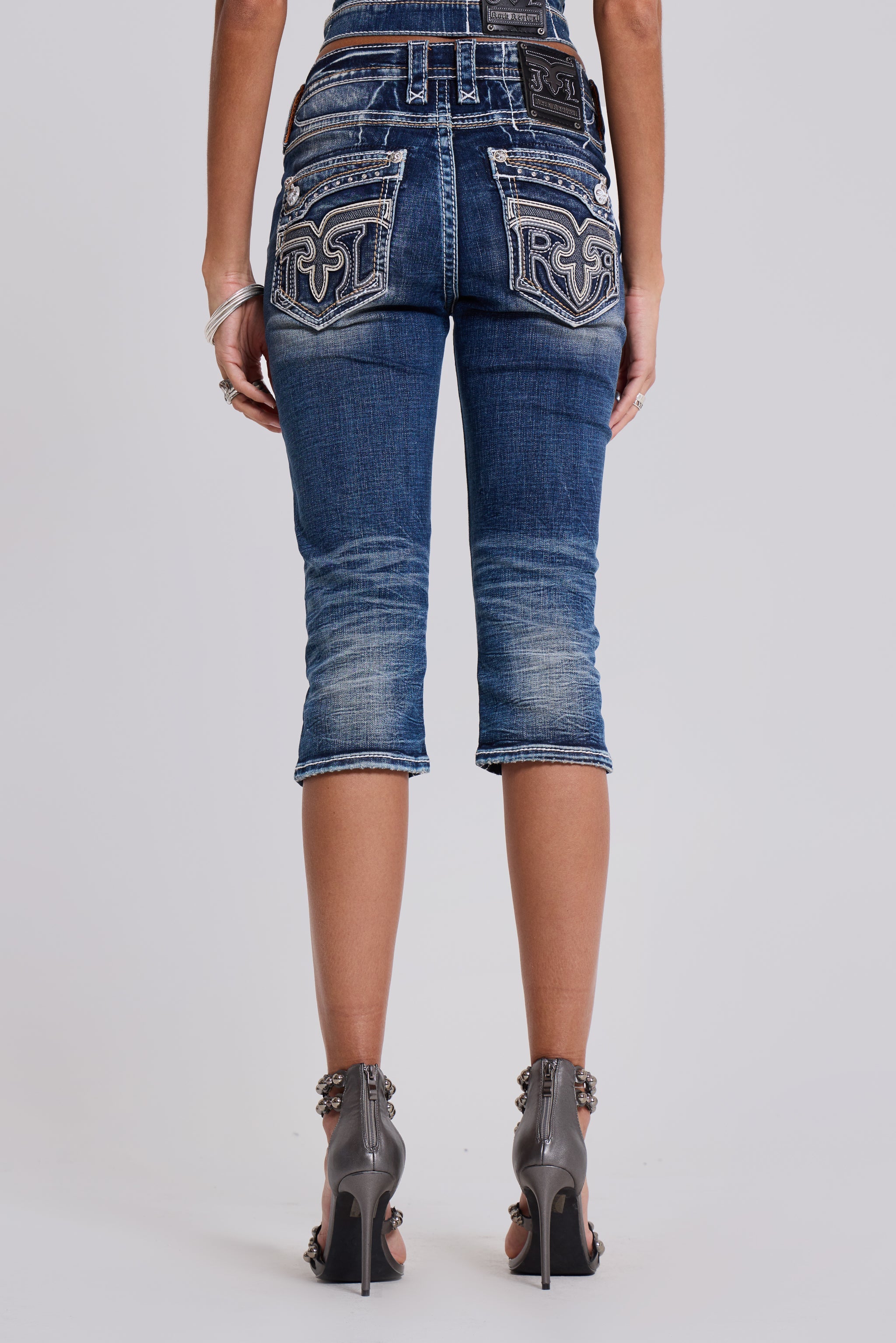 Rock Revival Capri Jeans