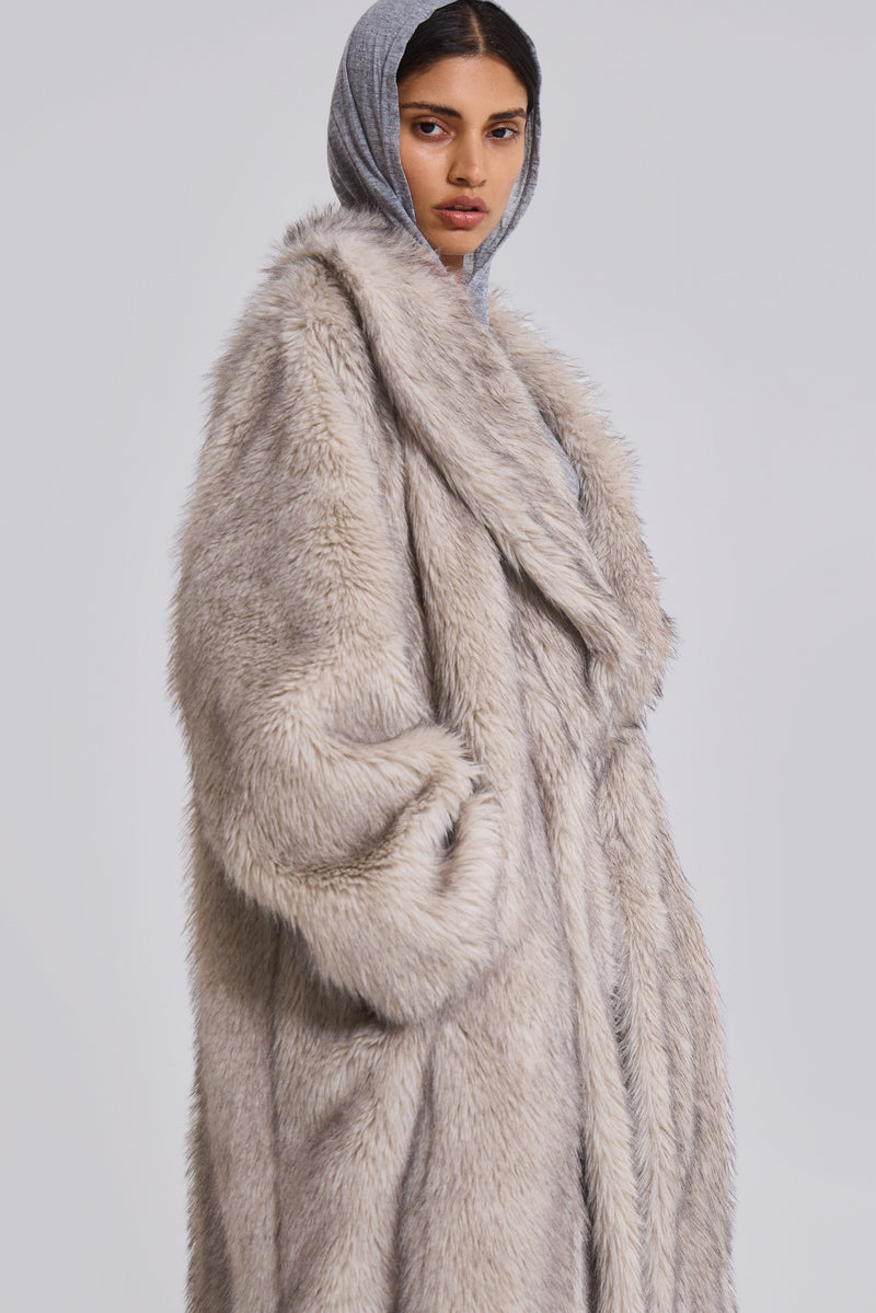 Alaska Faux Fur Coat