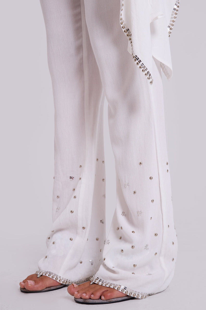 Tatiana Multiway Studded Skirt Over Trousers