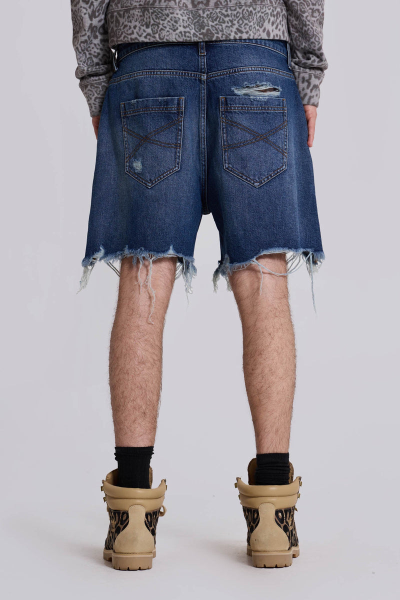 Mid Blue Revenge Jorts