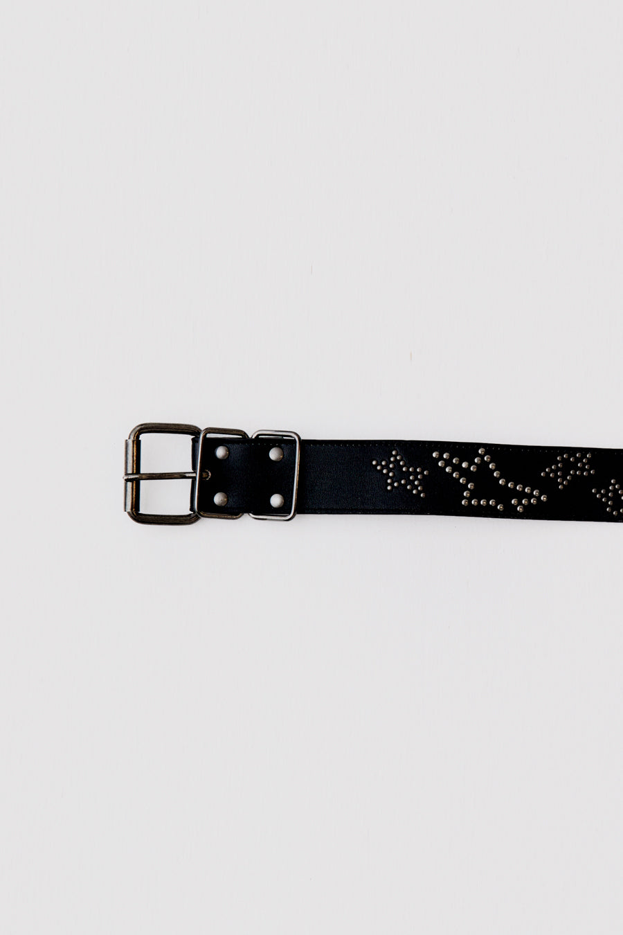 Black Studded Belt