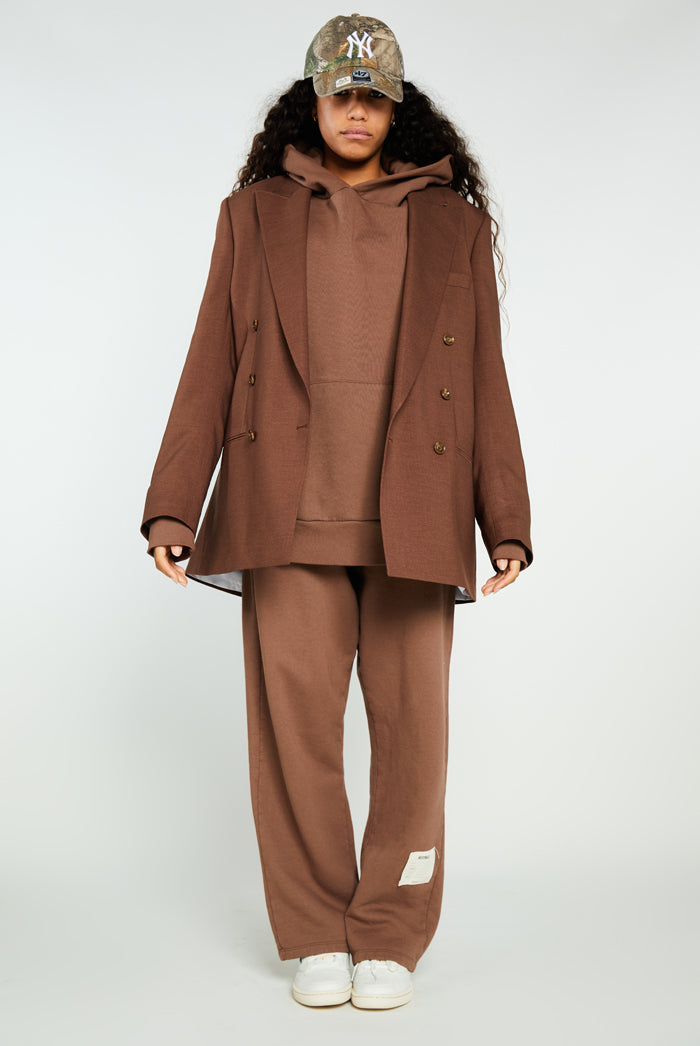 Brown Oversized Hoodie