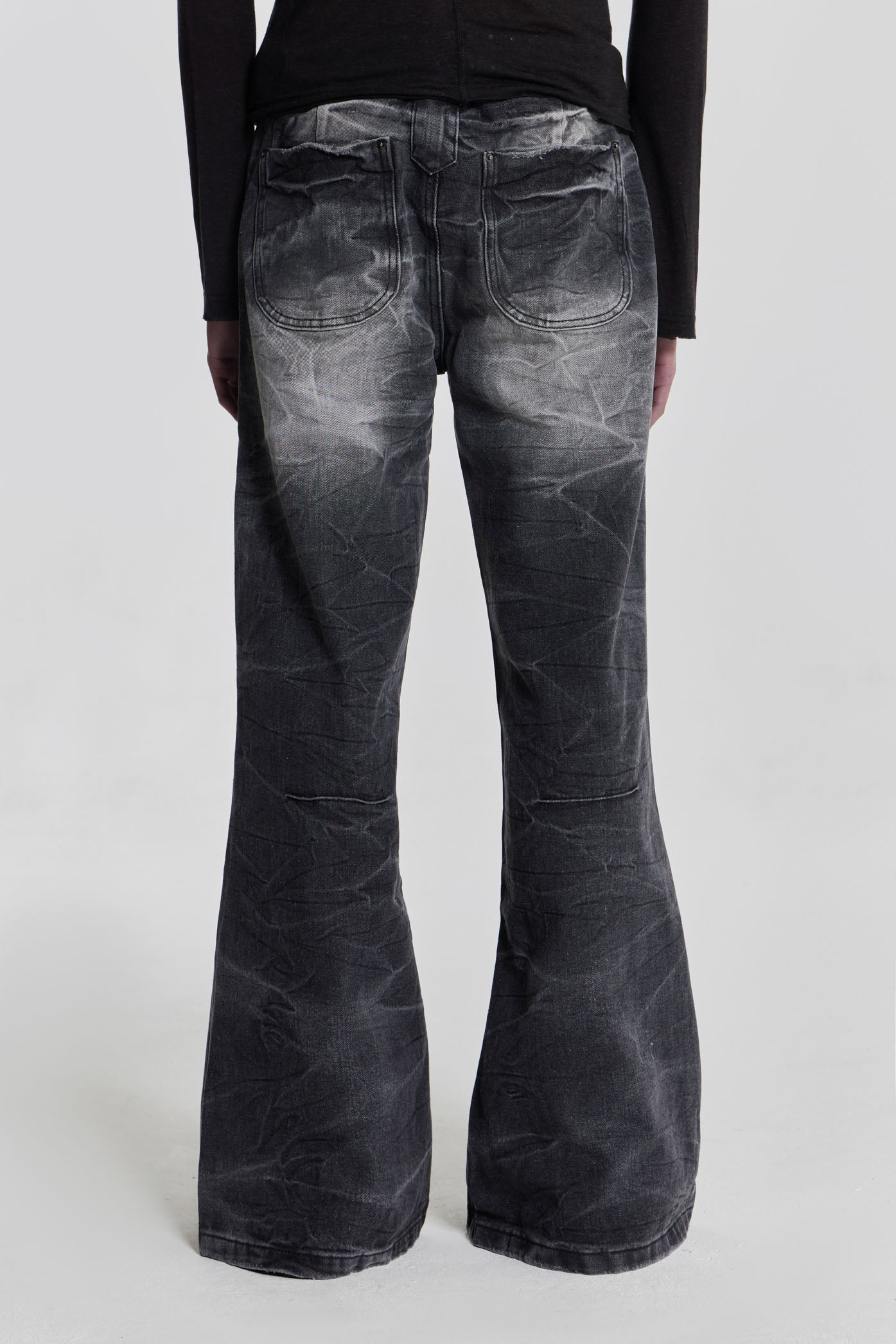 Black Crease Blaze Jean