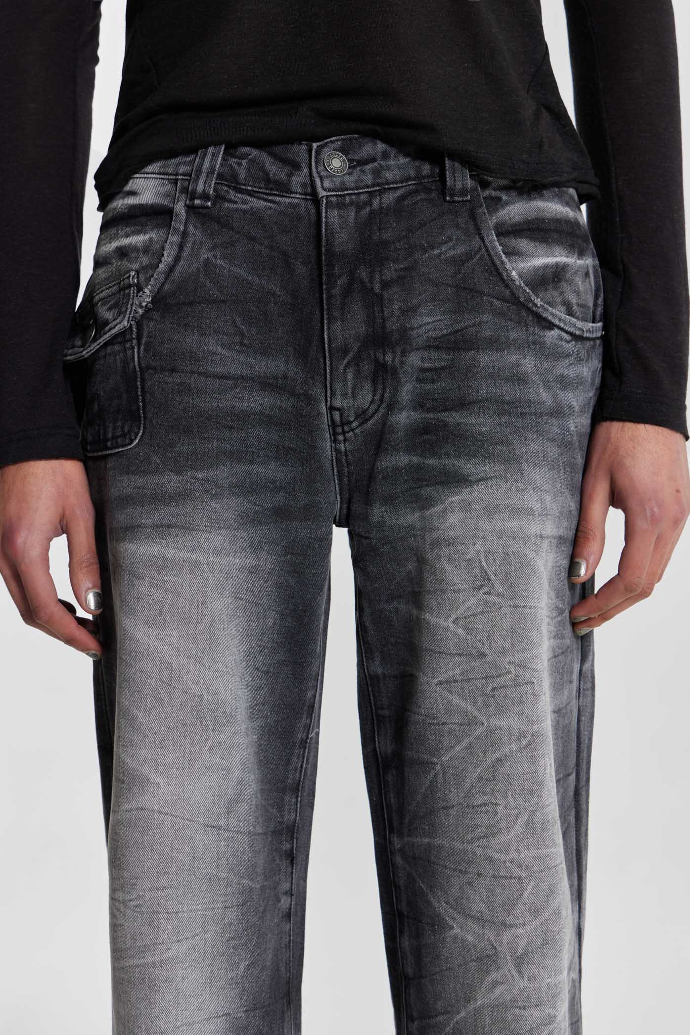 Black Crease Blaze Jean