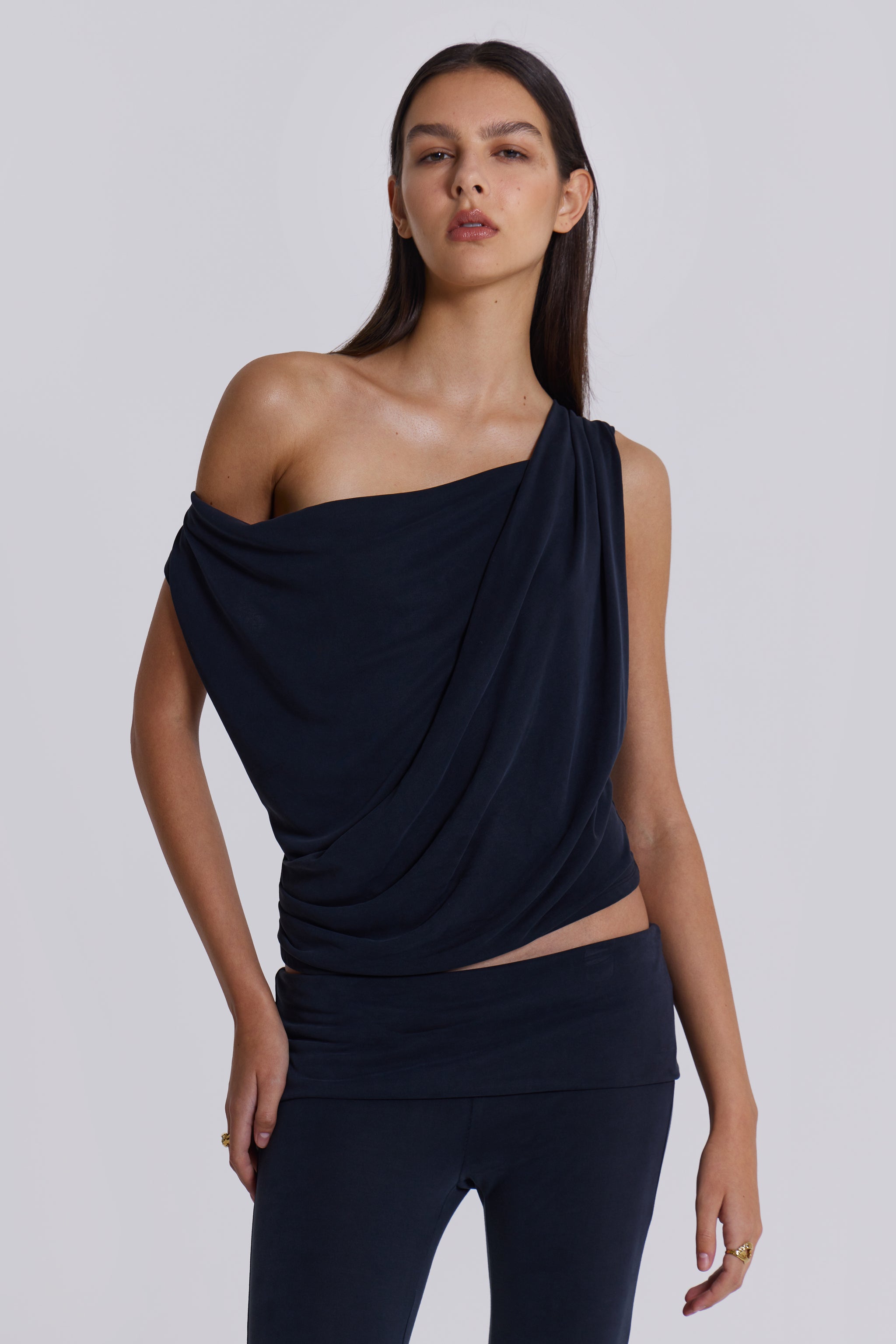 Mira Soft Touch Drape Top