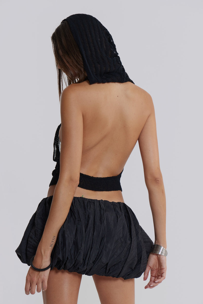 Arular Knit Backless Top