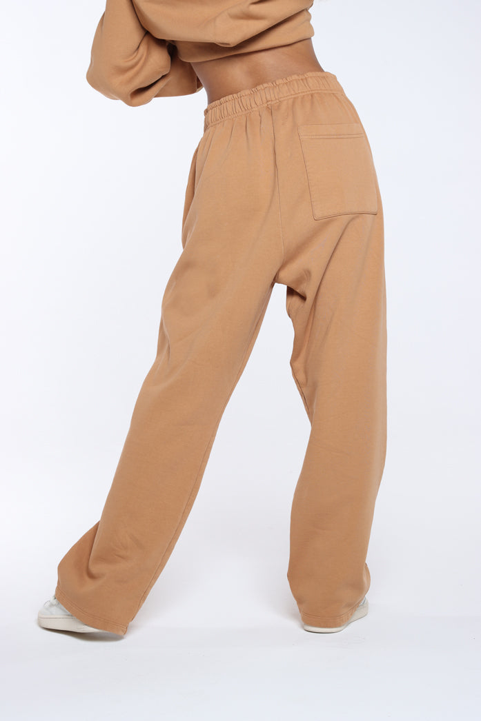 Tan Oversized Joggers