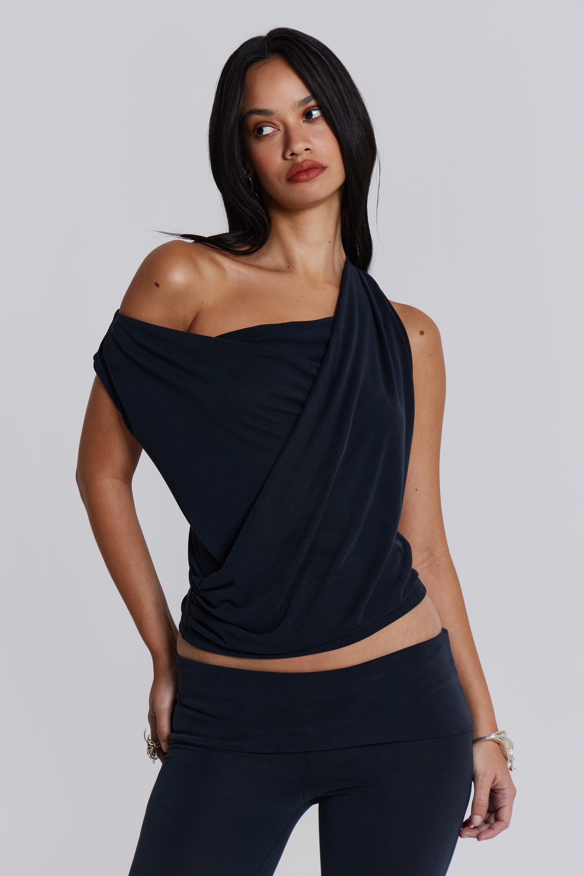 Mira Soft Touch Drape Top