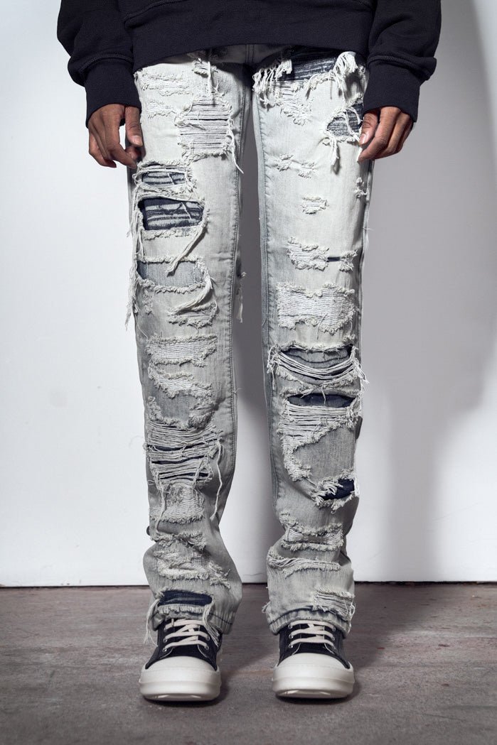 Sand Blast Blue Avalanche Jeans