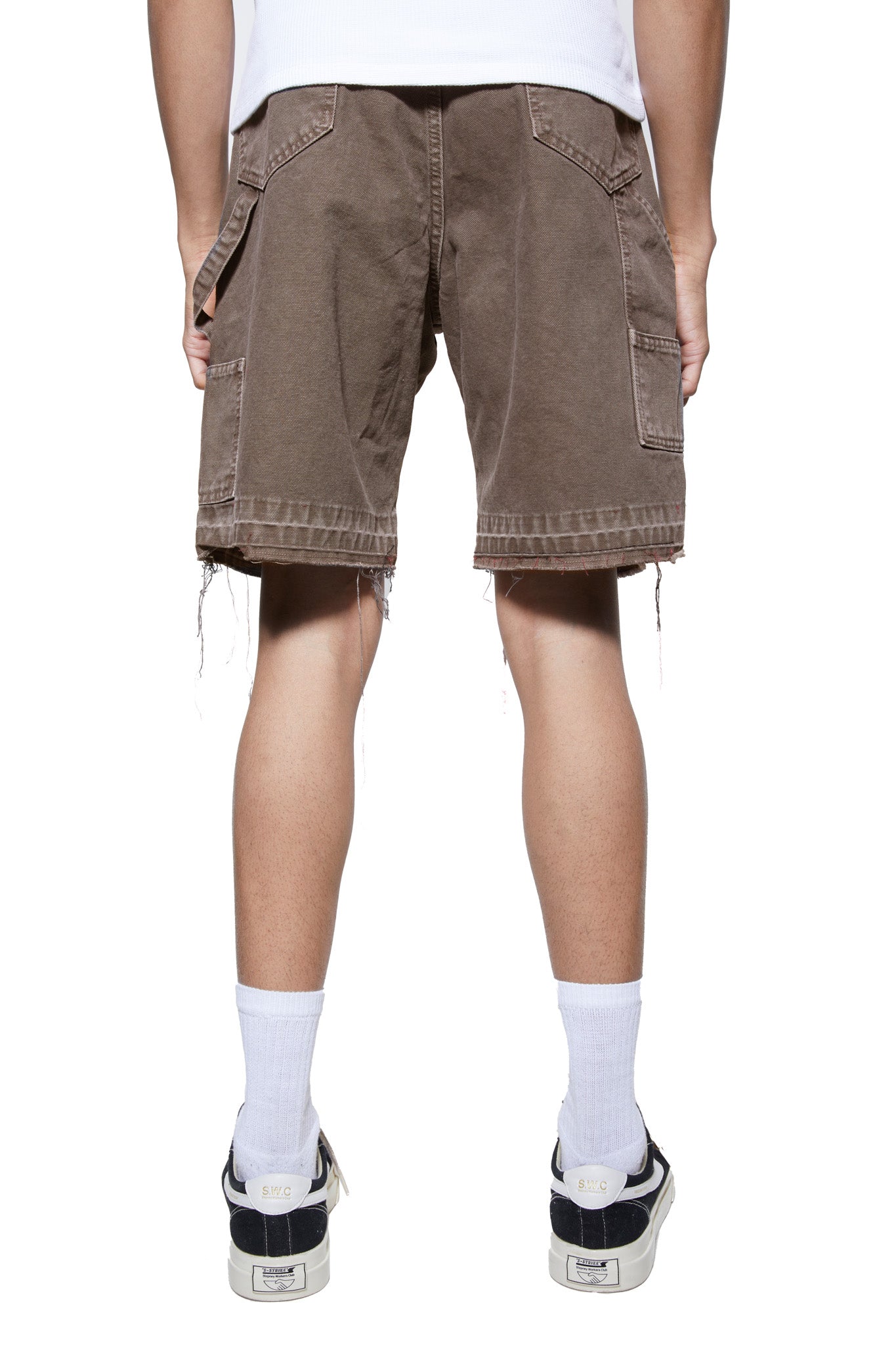 Vintage Brown Rodeo Carpenter Shorts