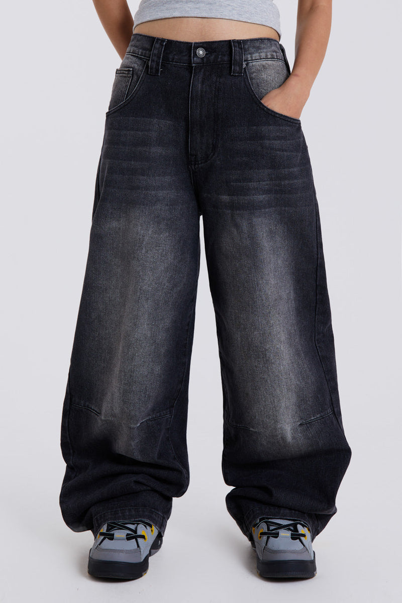 Washed Black Colossus Jeans