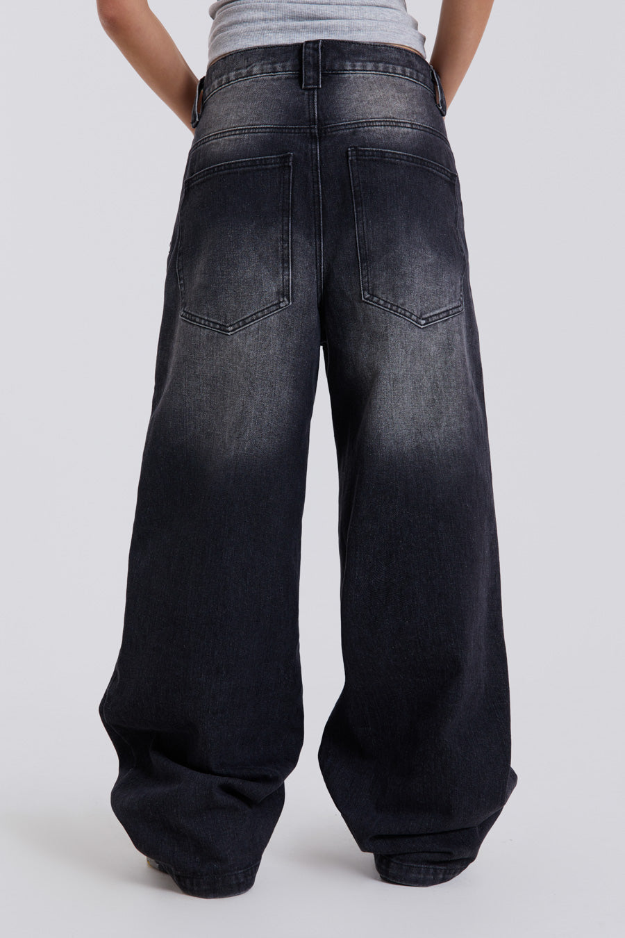 Washed Black Colossus Jeans