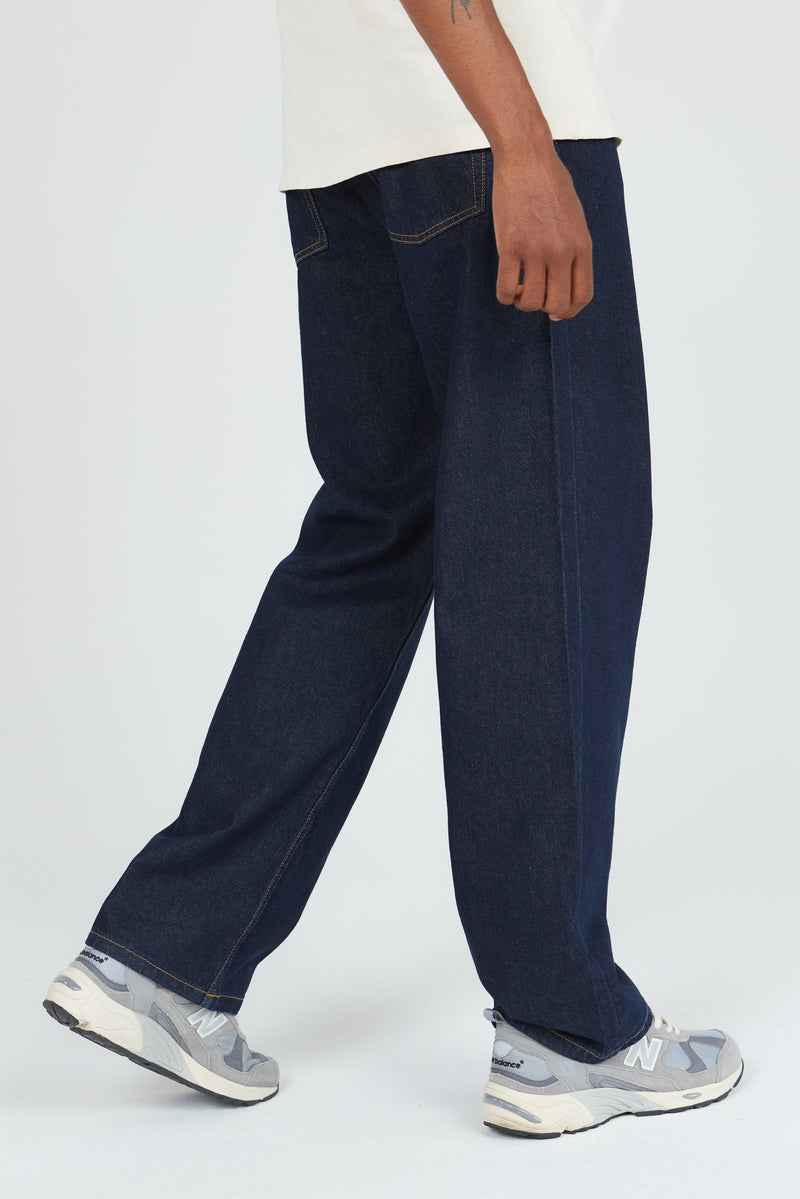 Indigo Denim Relaxed Fit Jeans