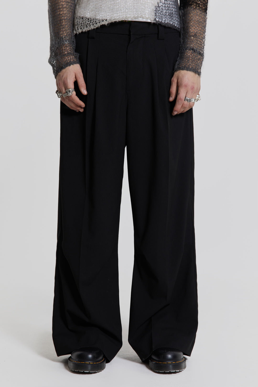 Goliath Black Suit Pant