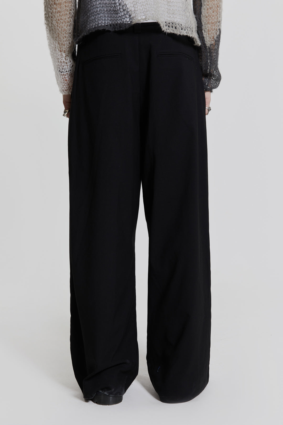 Goliath Black Suit Pant