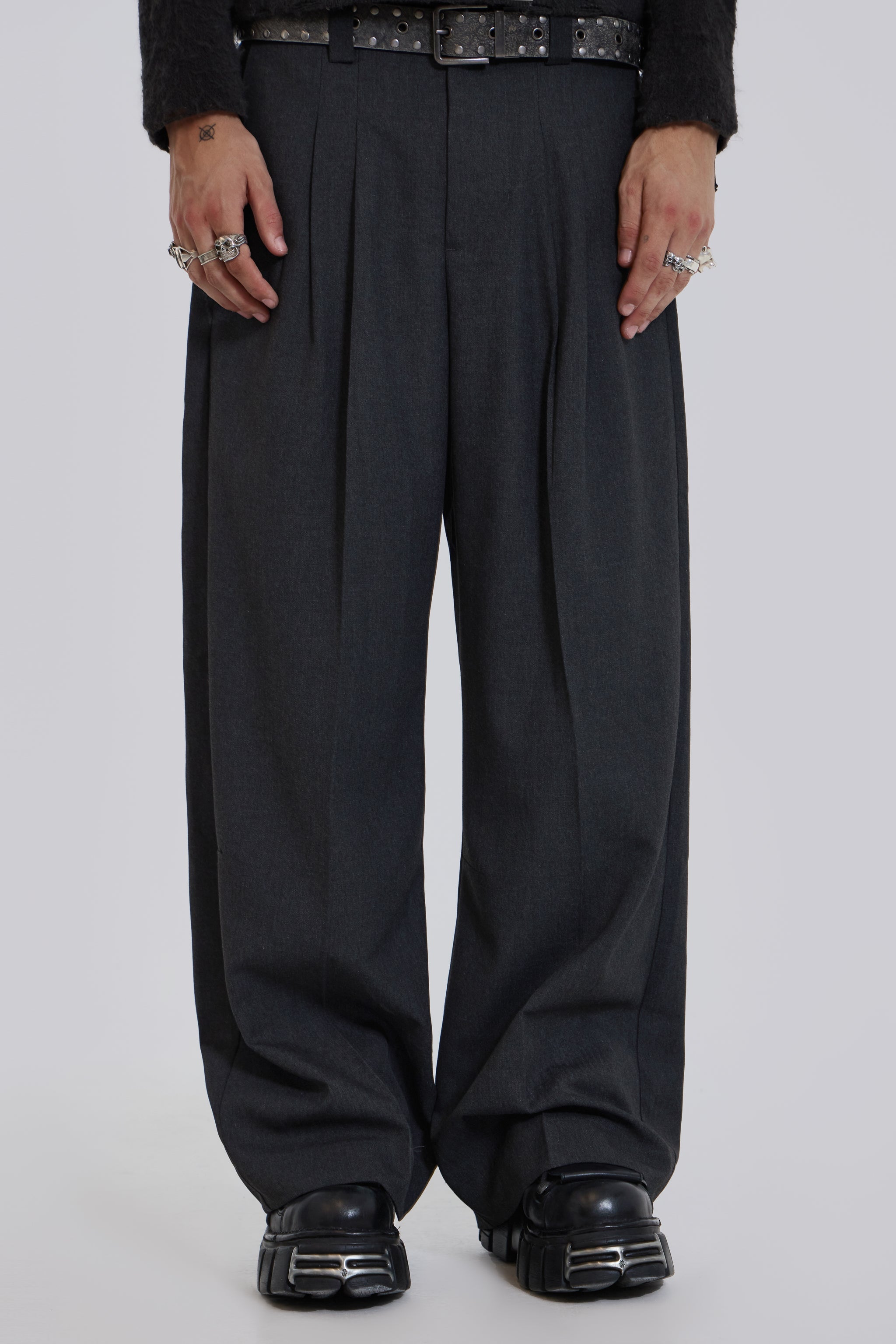 Goliath Charcoal Suit Pant