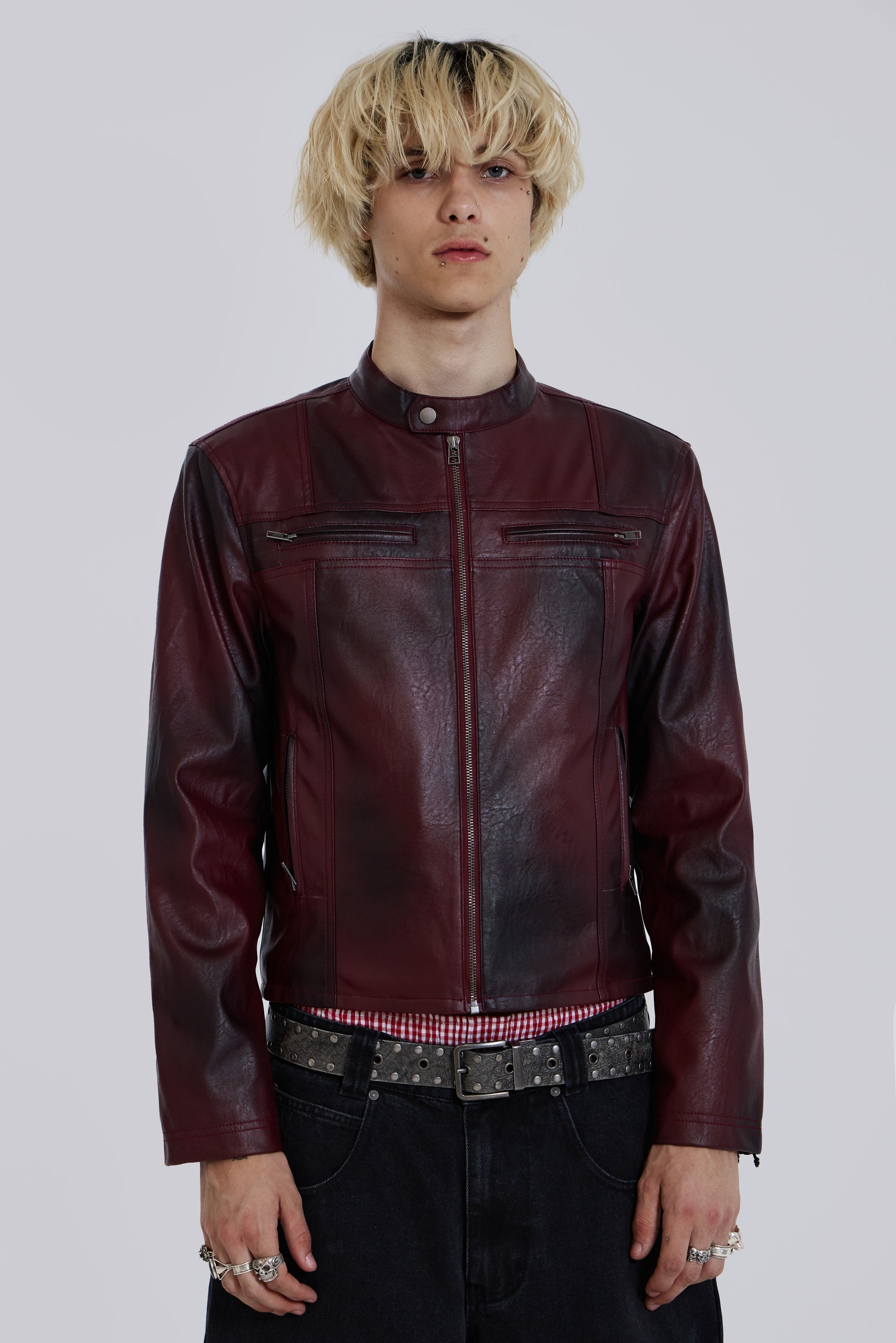 Oxblood Piston Jacket