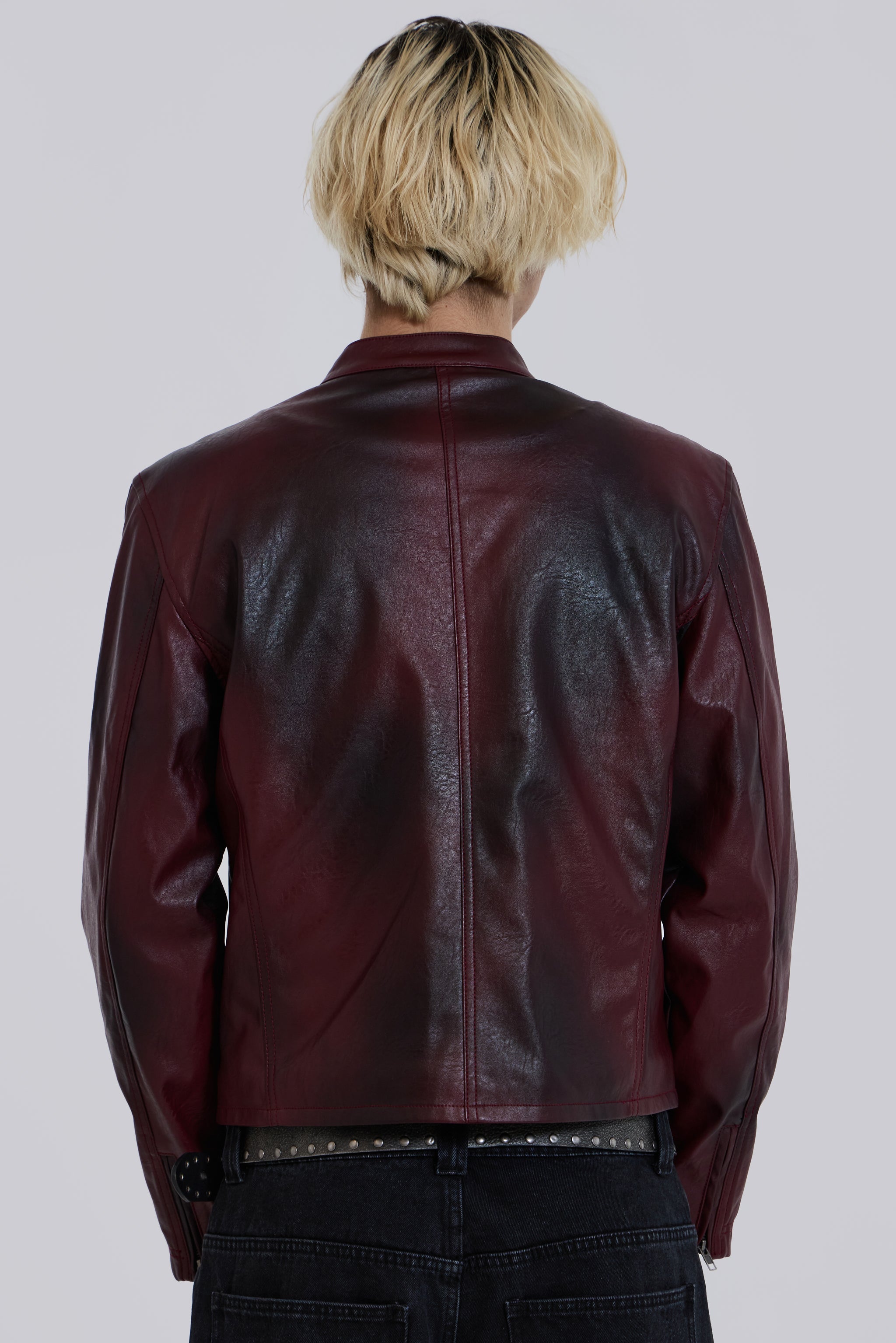 Oxblood Piston Jacket