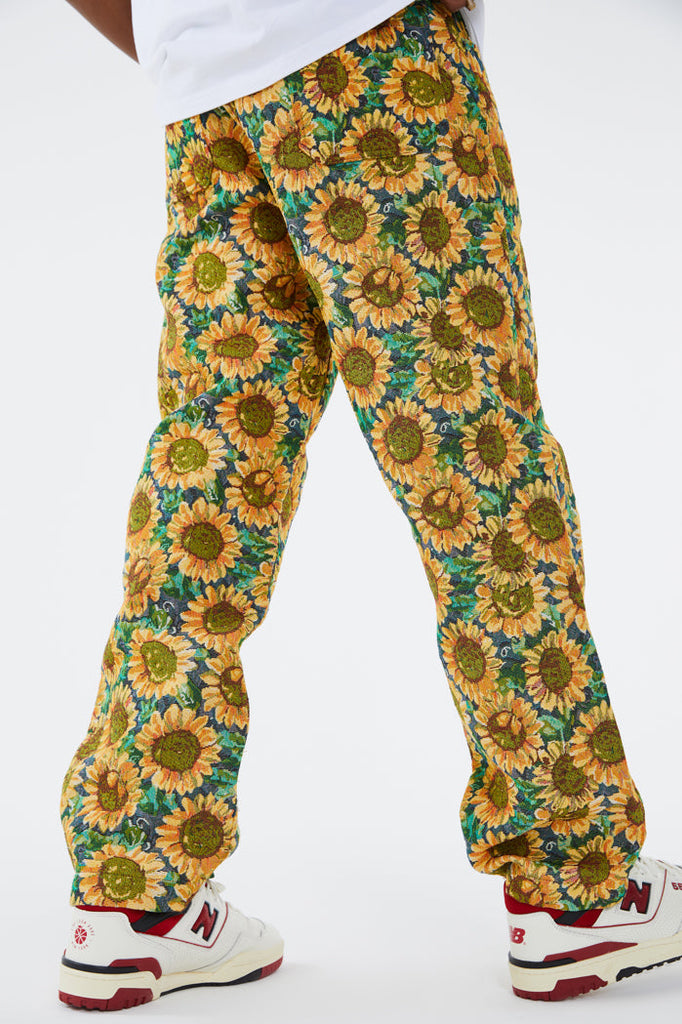 Sunflower Tapestry Jeans In Skate Fit