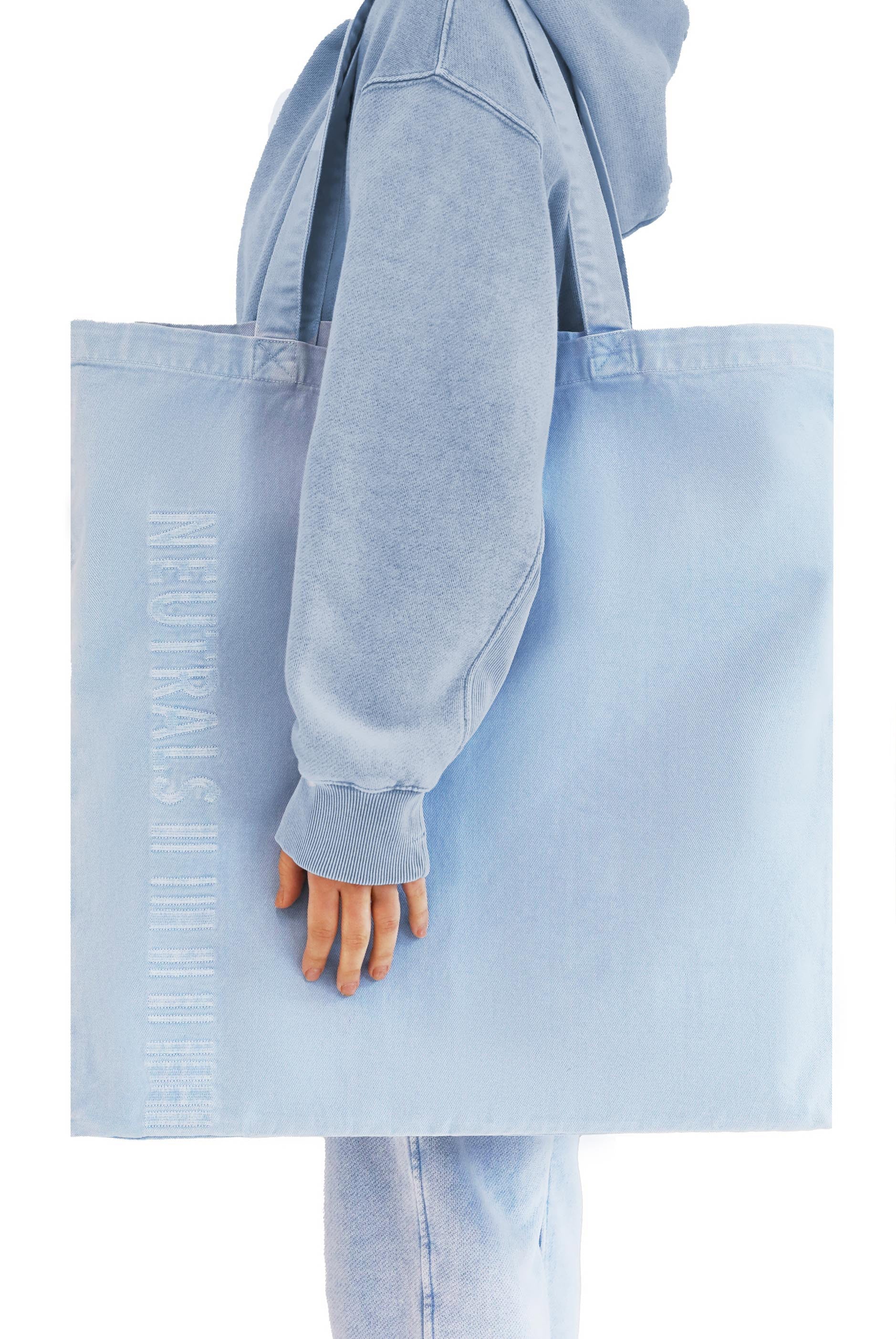 NTRLS Powder Blue Oversized Tote Bag