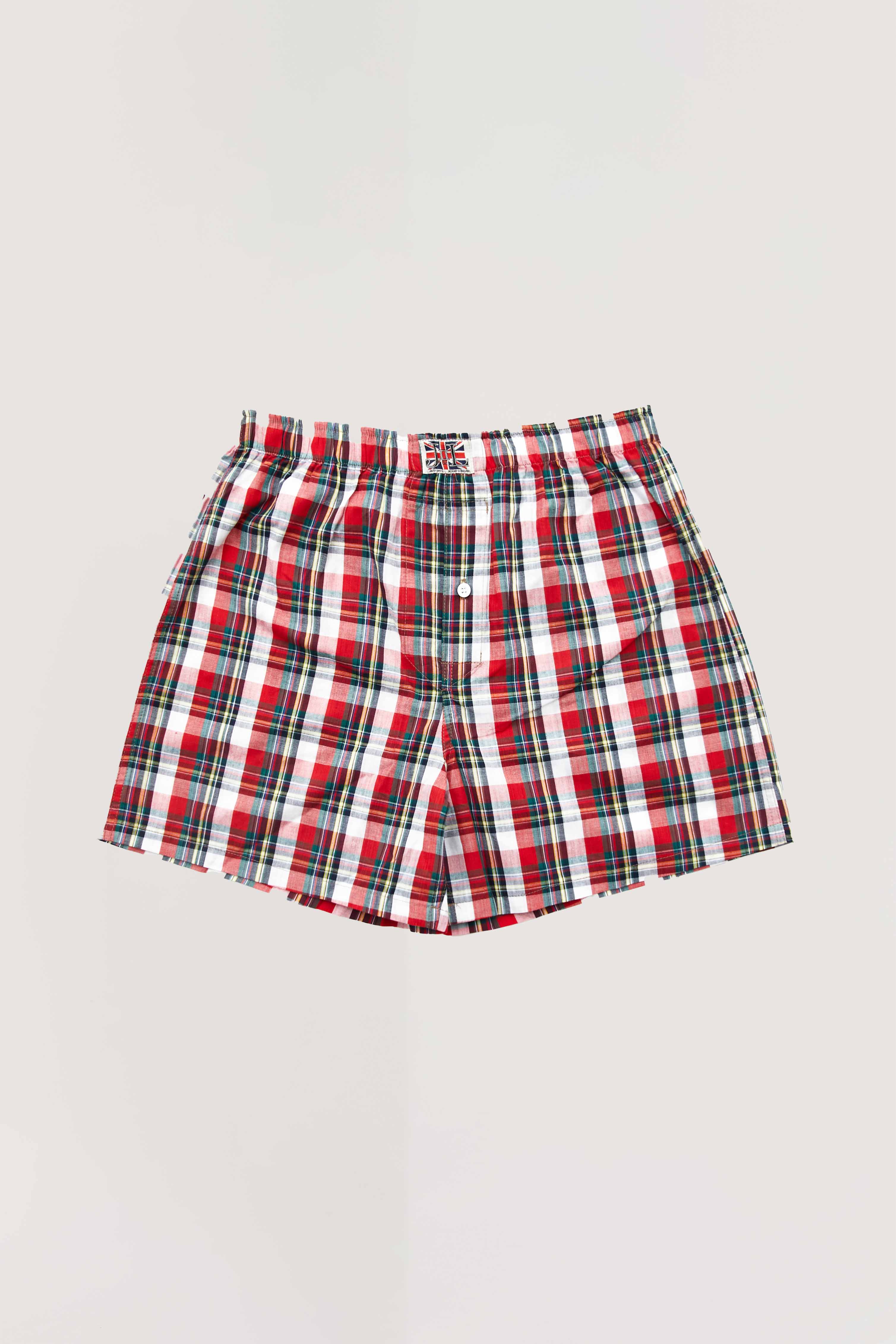 Multi Tartan Boxer Short