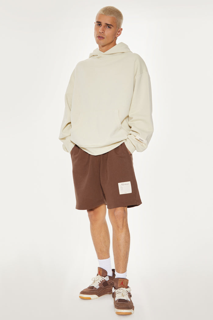 Brown Relaxed Shorts