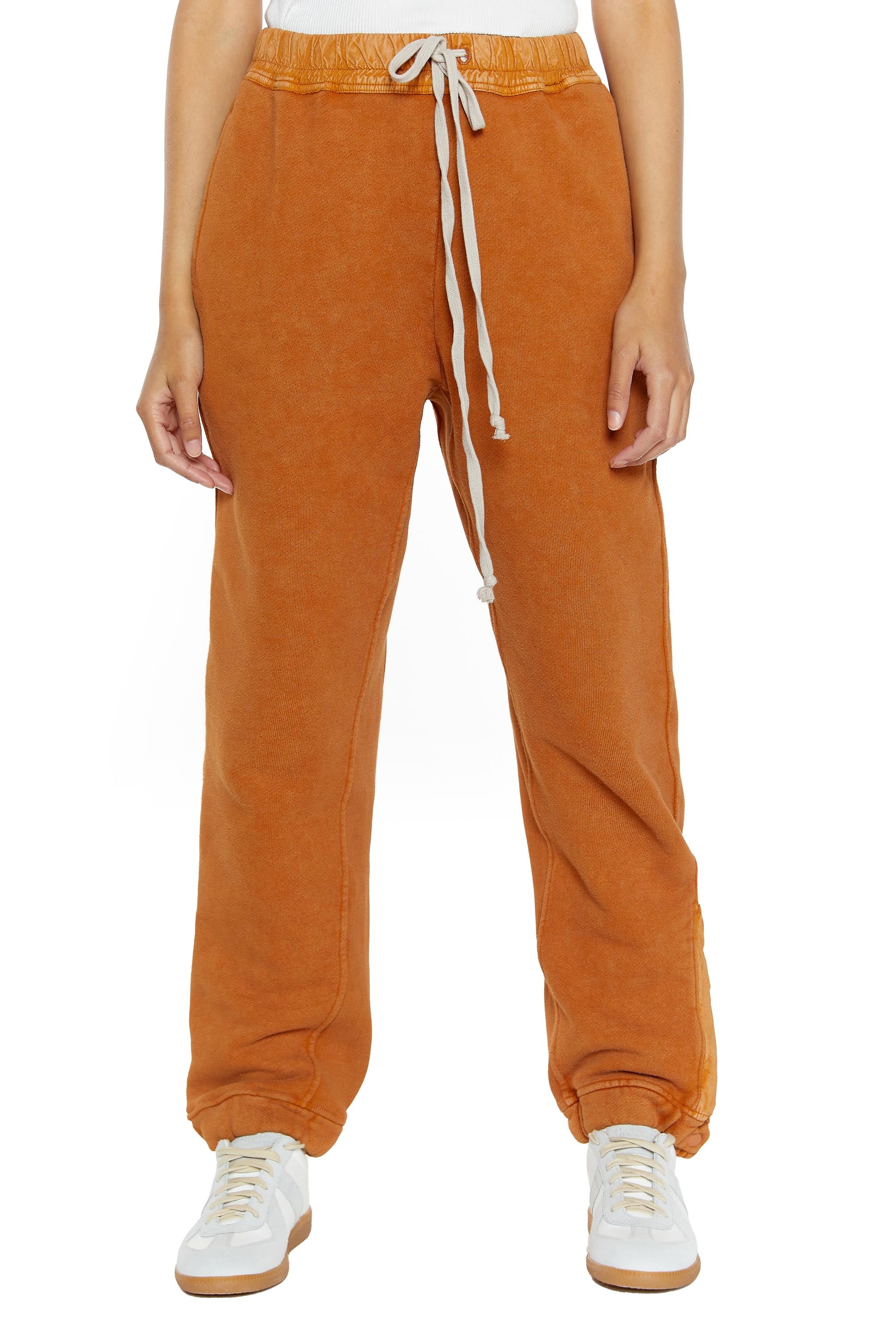 NTRLS Rust Orange Cuffed Joggers