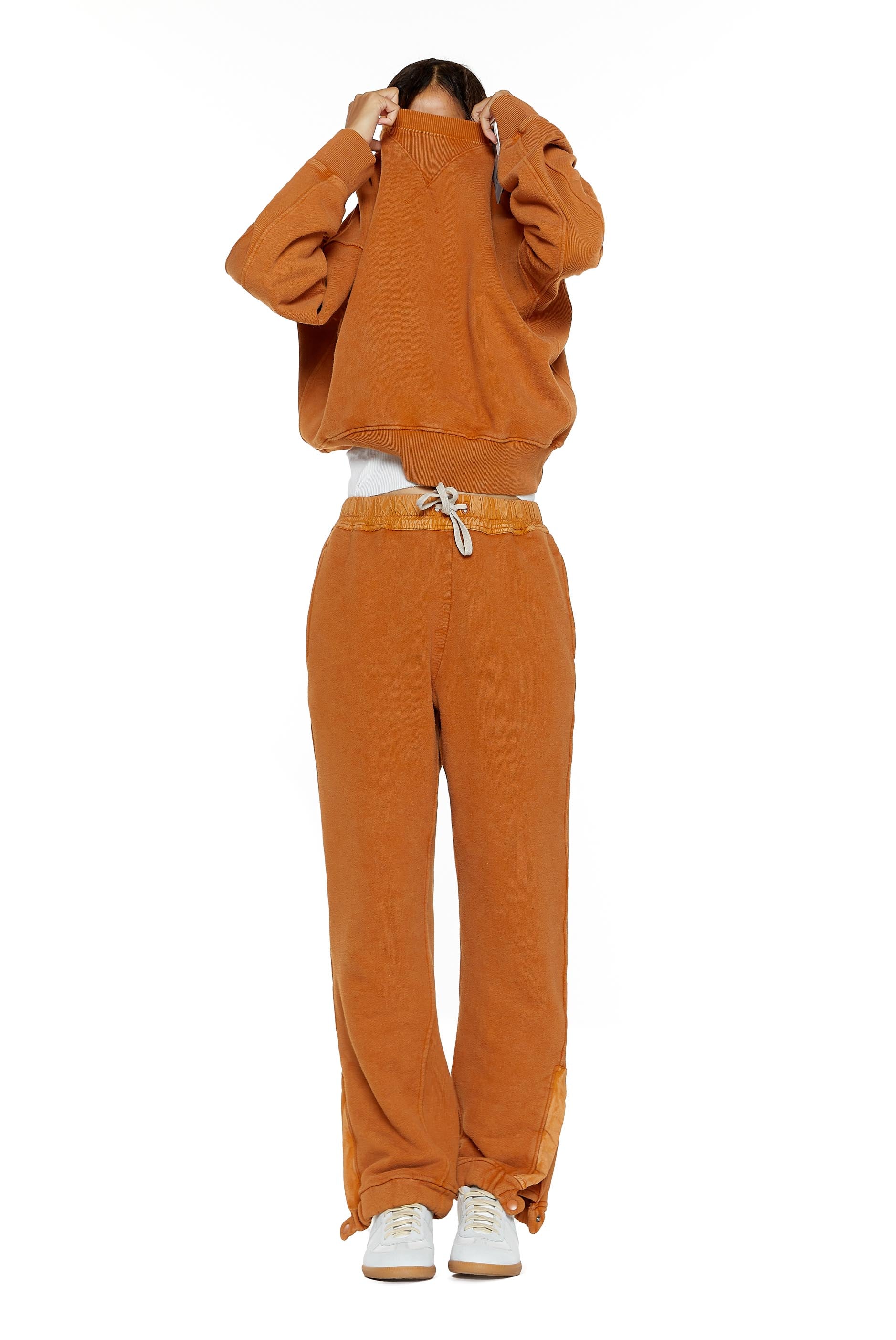 NTRLS Rust Orange Cuffed Joggers