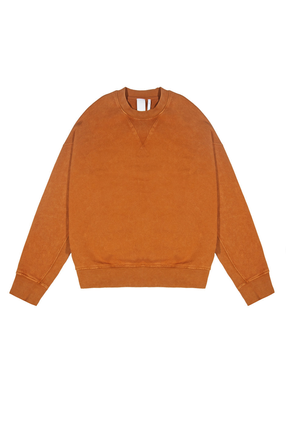 NTRLS Rust Orange Crew Neck Sweatshirt