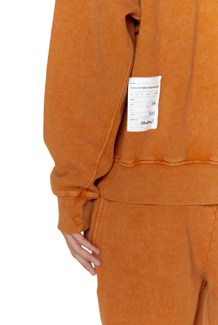 NTRLS Rust Orange Oversized Hoodie