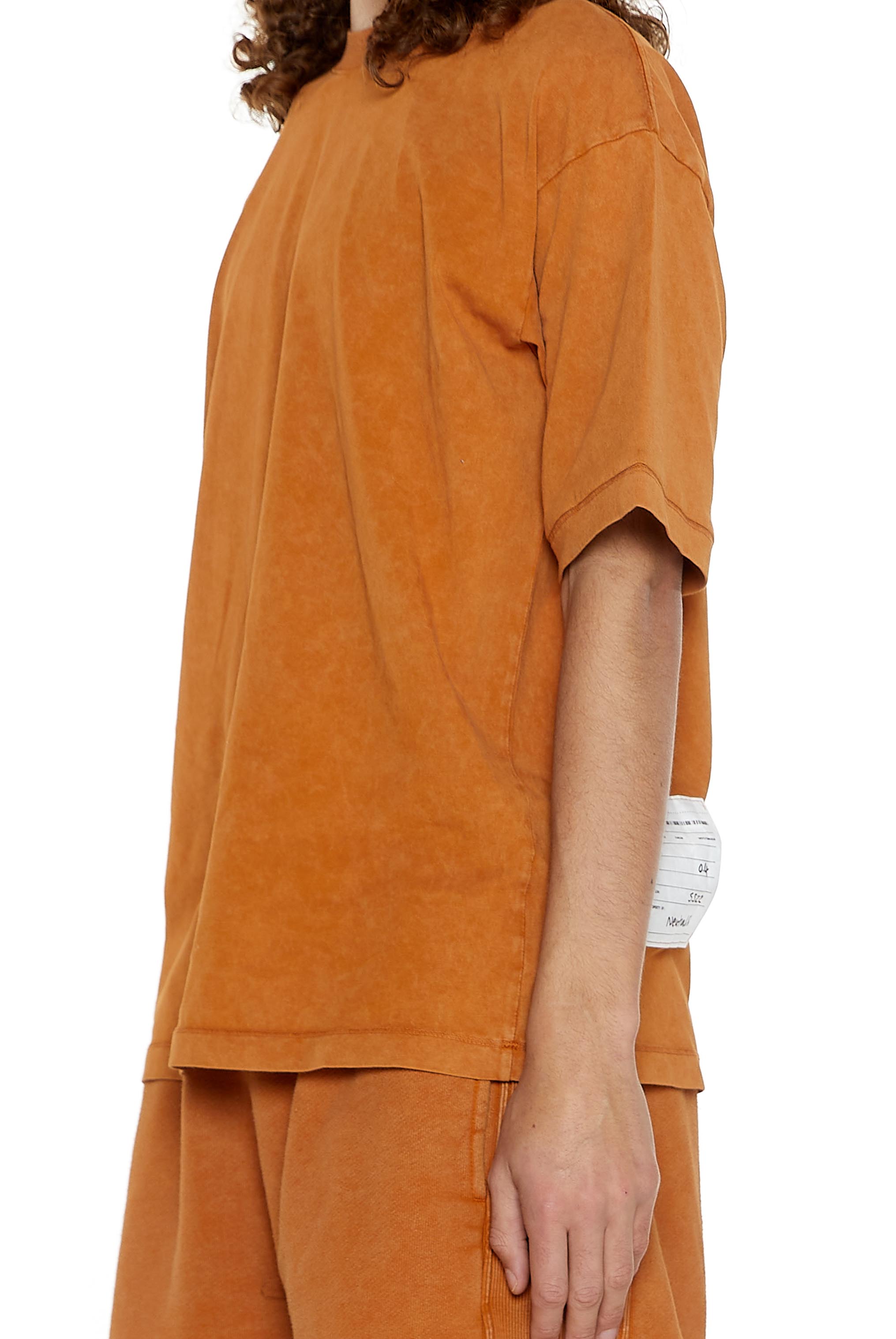 NTRLS Rust Orange Oversized T-shirt