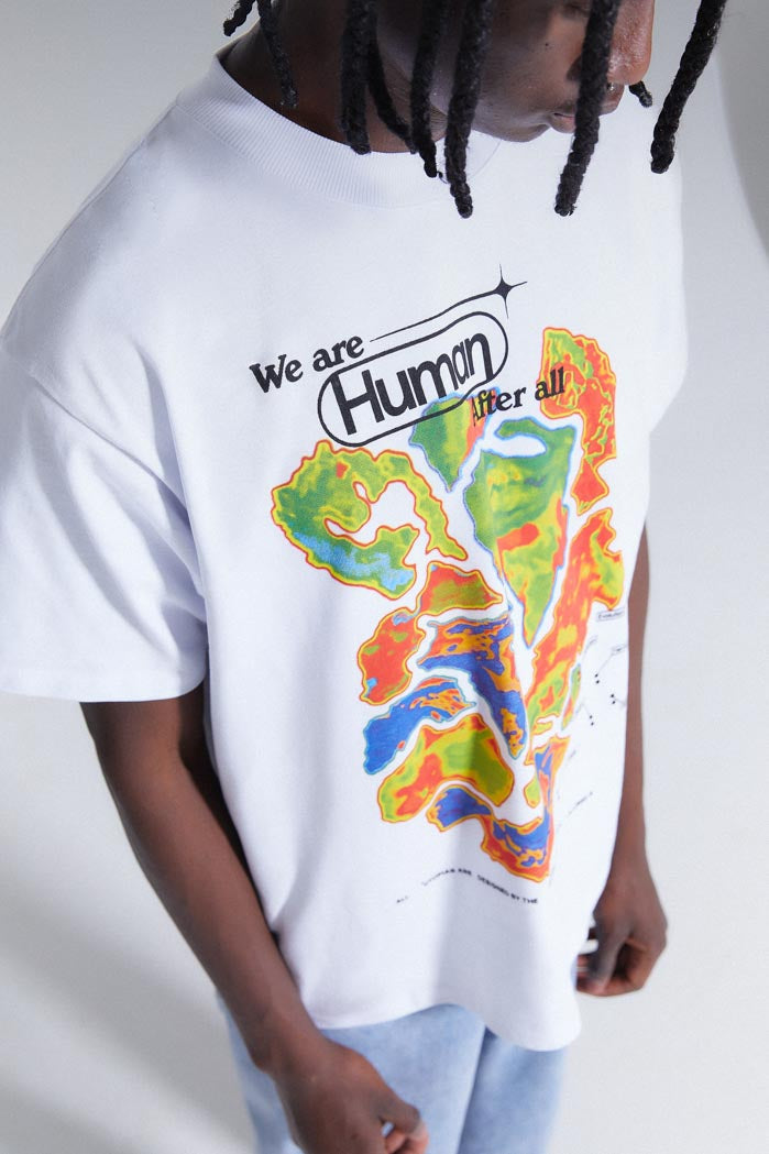 White We Are Human After All T-Shirt